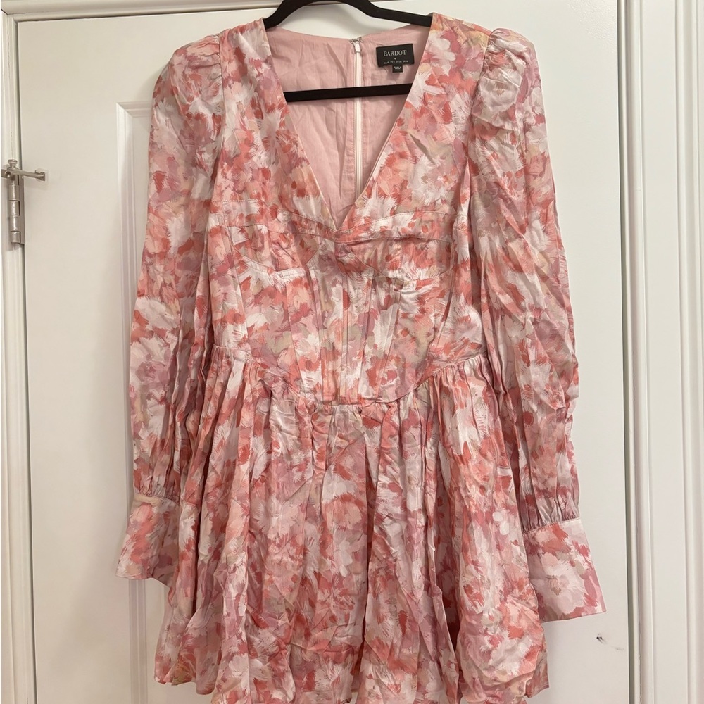 Bardot Zelina Long Sleeve Dress